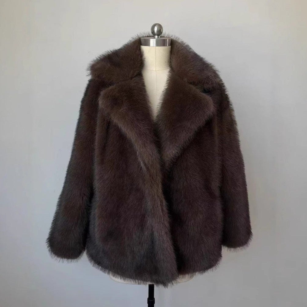 Veloura Thickened Fluffy Fox Fur